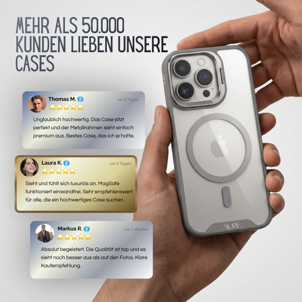 ClearGuard Pro Transparente Hülle + 3× Premium-Panzerglas 🎁