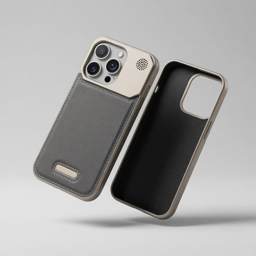 Premium Leder MagSafe Hülle – iPhone