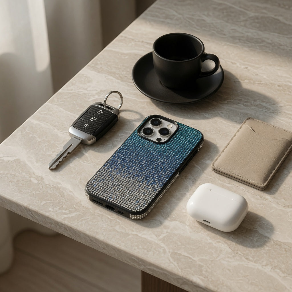 Diamant Bumper Hülle Glänzend – iPhone