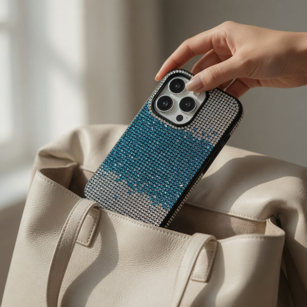 Diamant Bumper Hülle Glänzend – iPhone