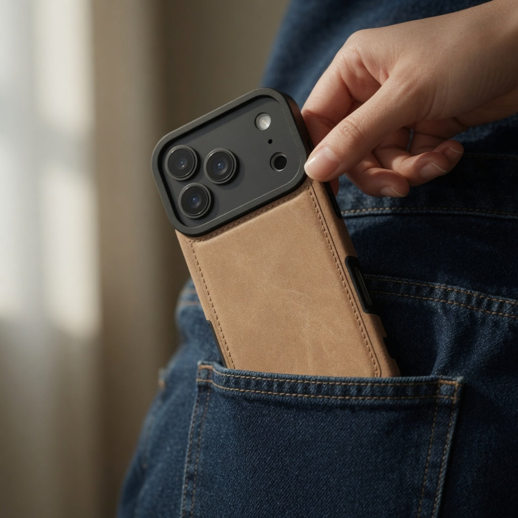 Lammleder Luxury Hülle Echtleder – iPhone