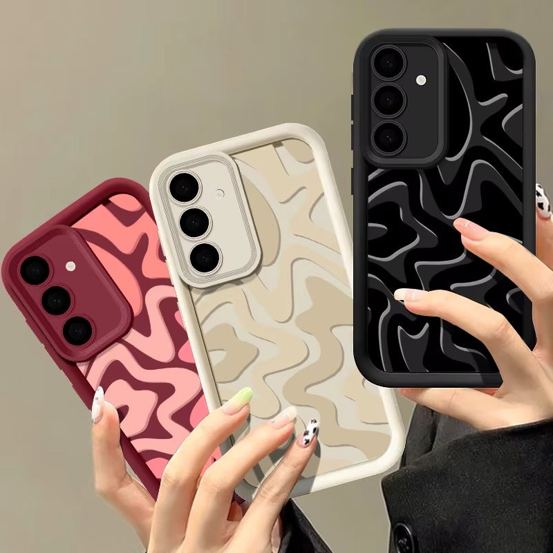 Galaxy Streifen Designer Hülle