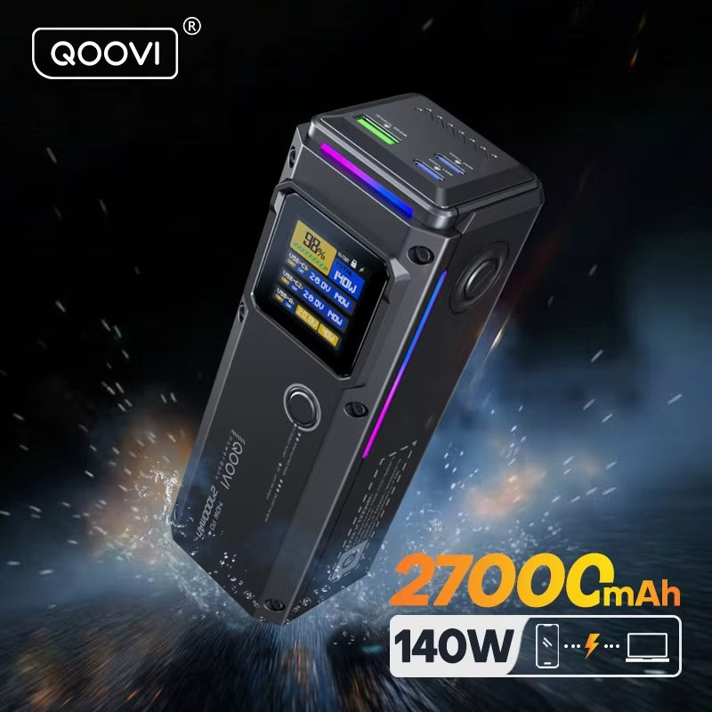 Powerbank 27000mAh 140W PD MacBook & iPhone