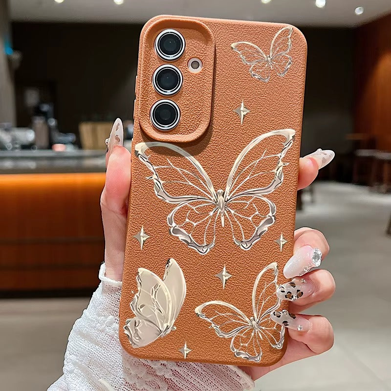 Galaxy Schmetterling Designer Hülle