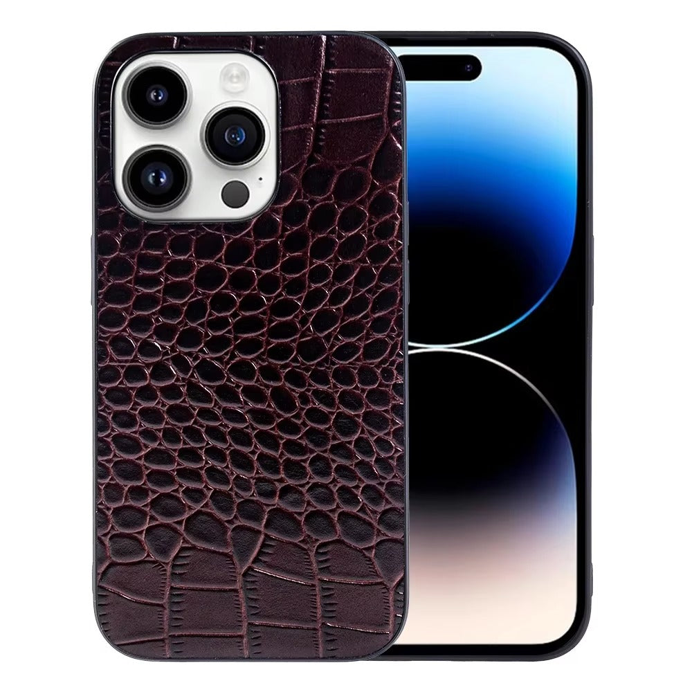 Echtleder Hülle 100% Rindsleder – iPhone