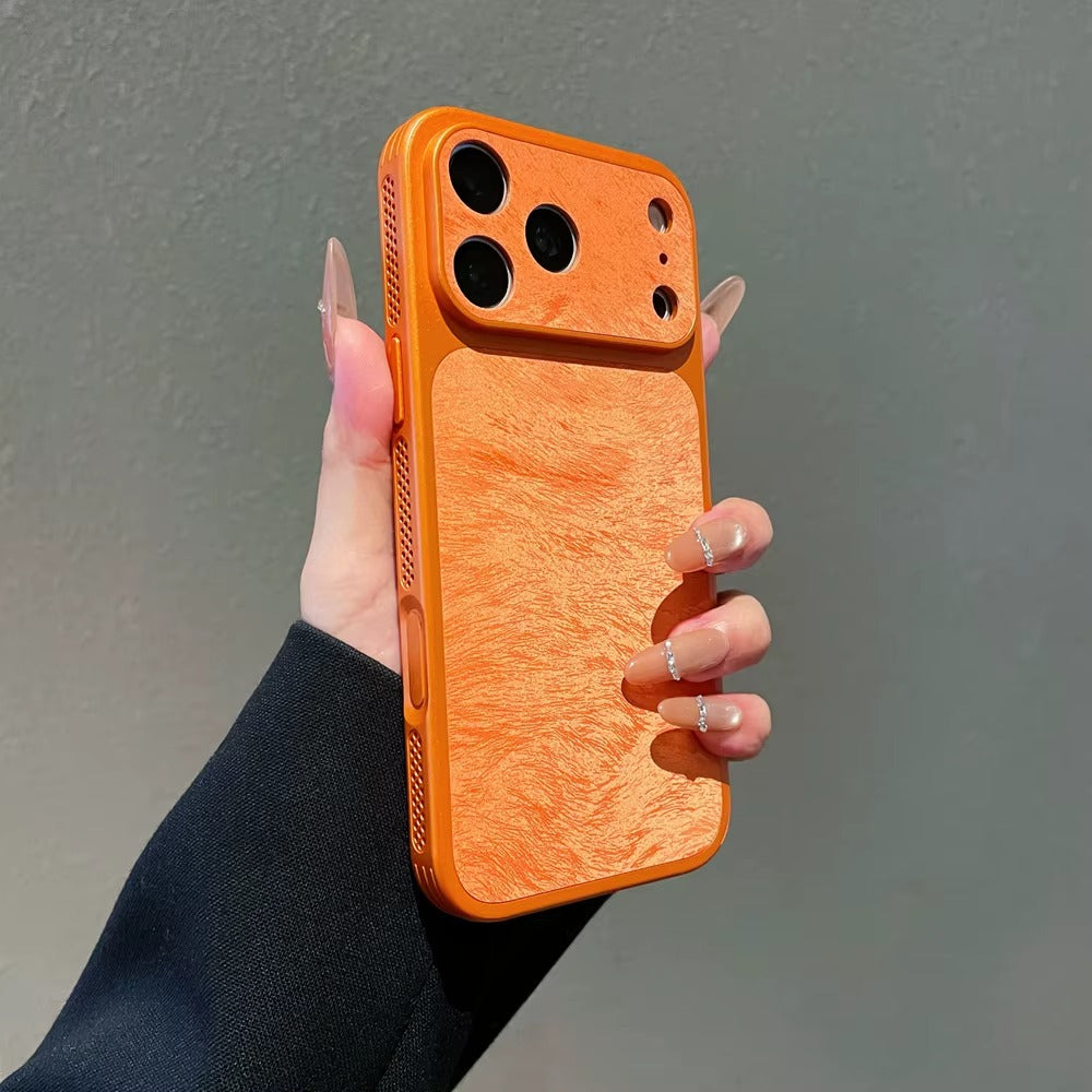 Samt Hülle mit Wärmeableitung – iPhone