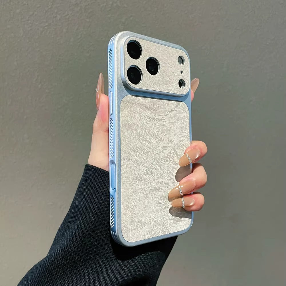 Samt Hülle mit Wärmeableitung – iPhone