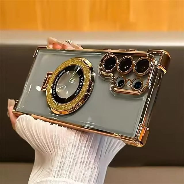 Galaxy MagSafe Hülle Galvanik mit Ständer