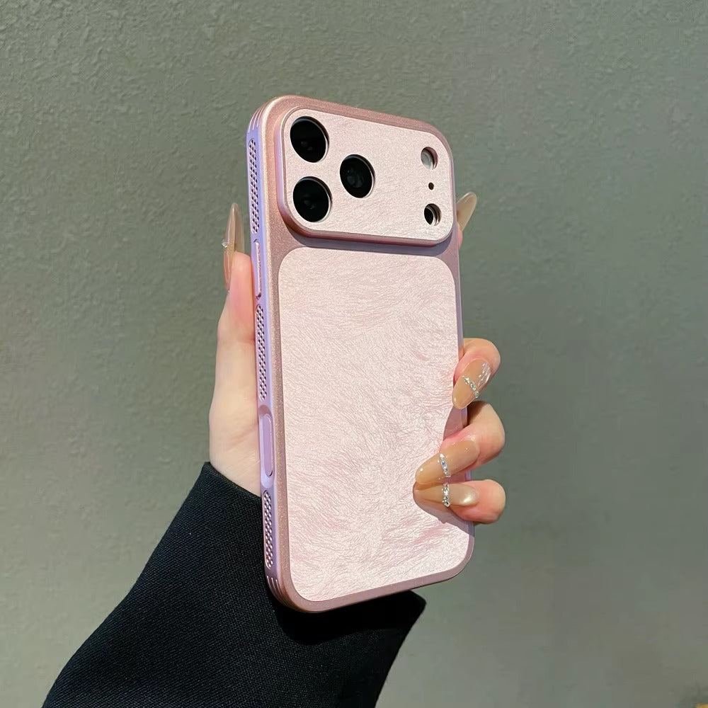 Samt Hülle mit Wärmeableitung – iPhone