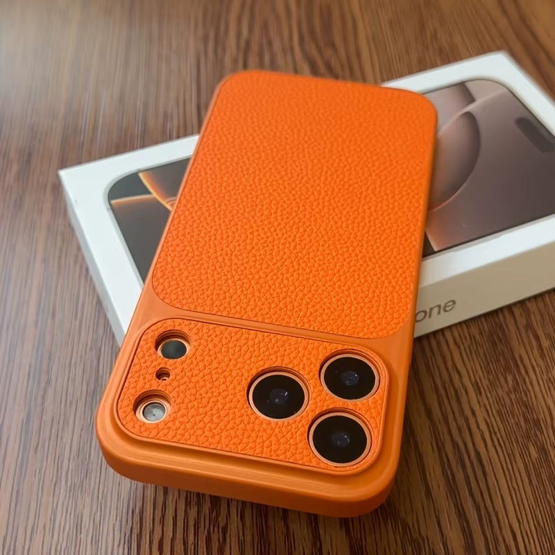 Matte Leather Veganes Leder Hülle – iPhone