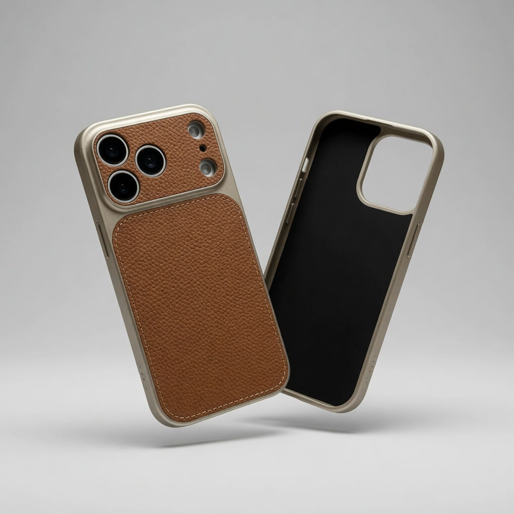 Matte Leather Veganes Leder Hülle – iPhone