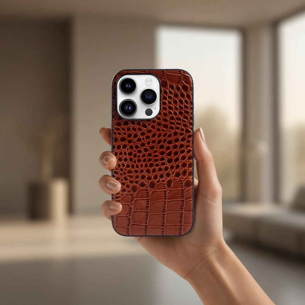 Echtleder Hülle 100% Rindsleder – iPhone