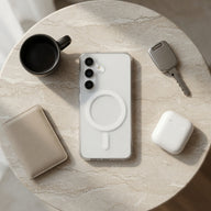 Galaxy Transparente MagSafe Hülle