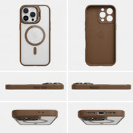 MagSafe Hülle mit Ständer Glas-Look – iPhone