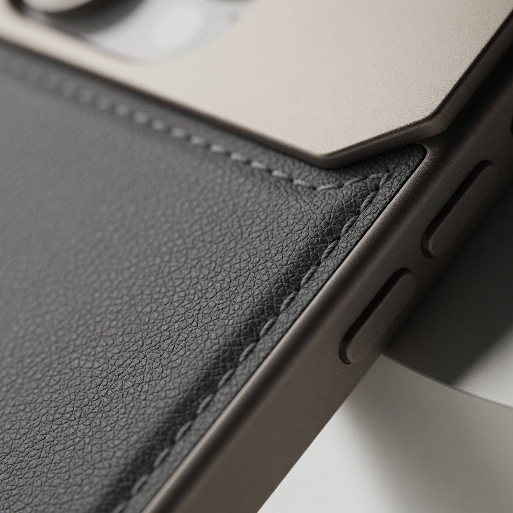 Premium Leder MagSafe Hülle – iPhone