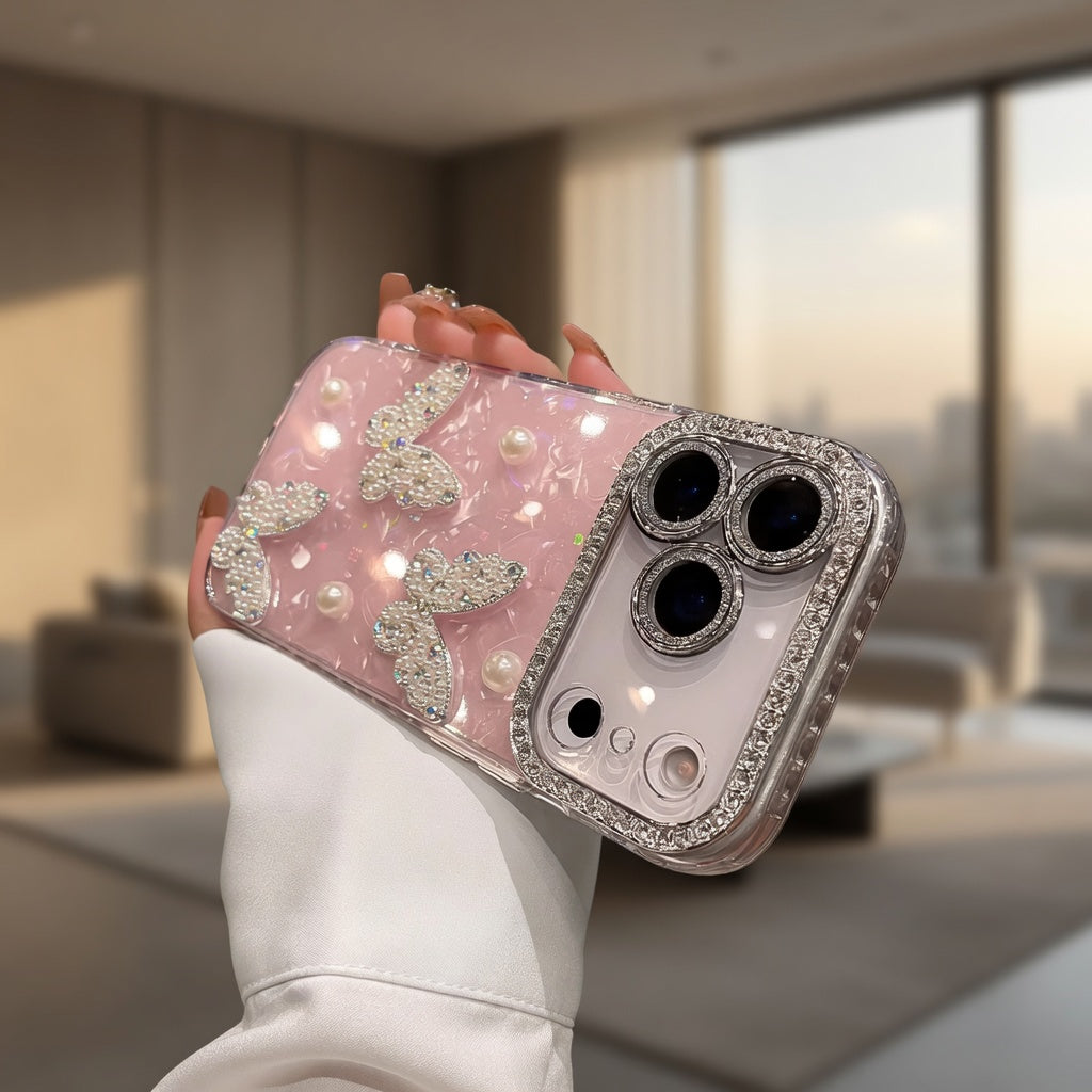 Schmetterling Diamant Hülle Strass – iPhone