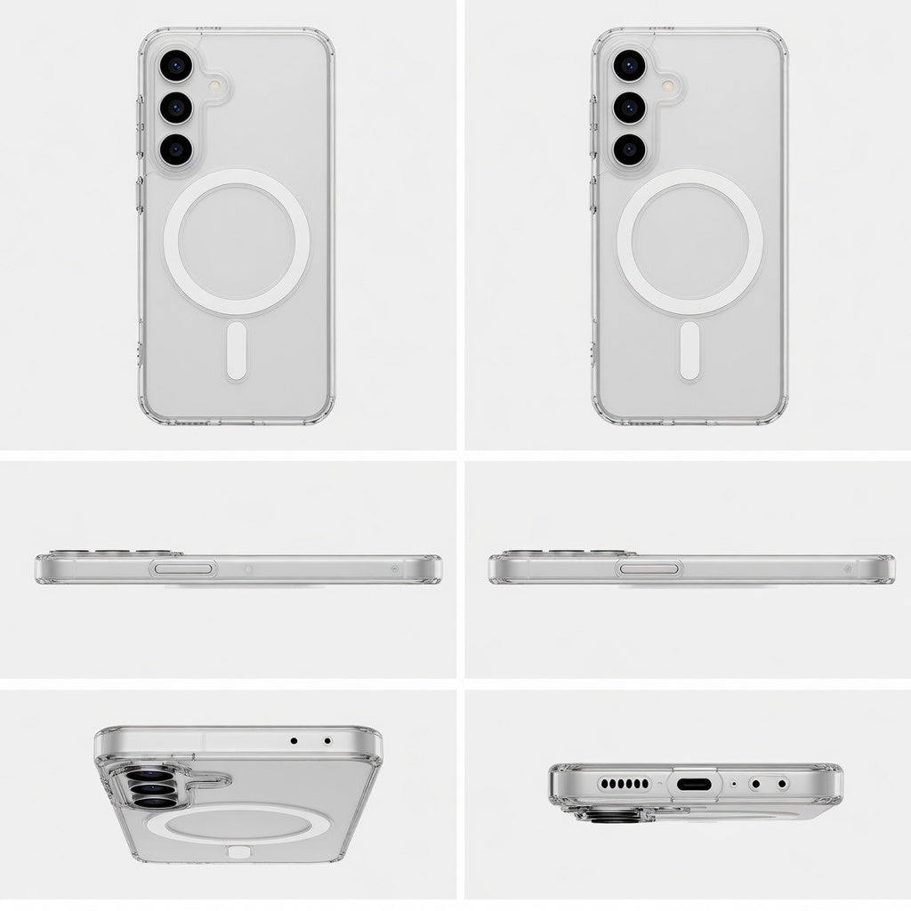 Galaxy Transparente MagSafe Hülle