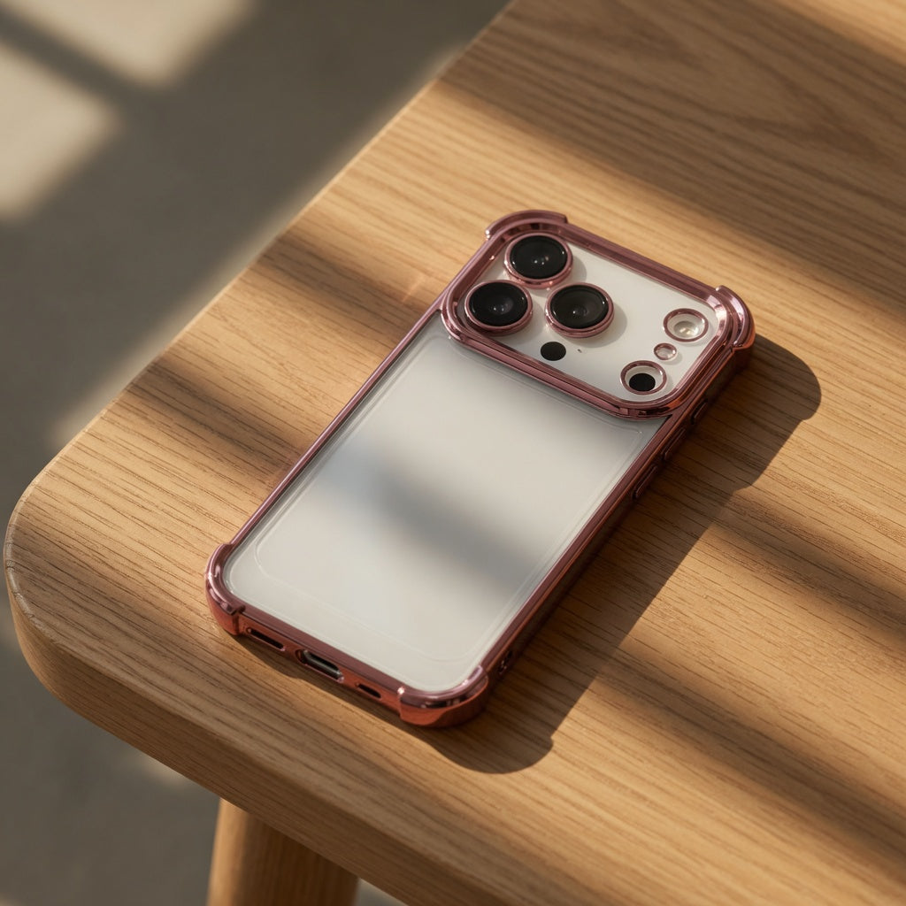 Puffer Clear Transparente Hülle Air-Cushion – iPhone