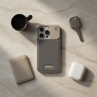 Premium Leder MagSafe Hülle – iPhone