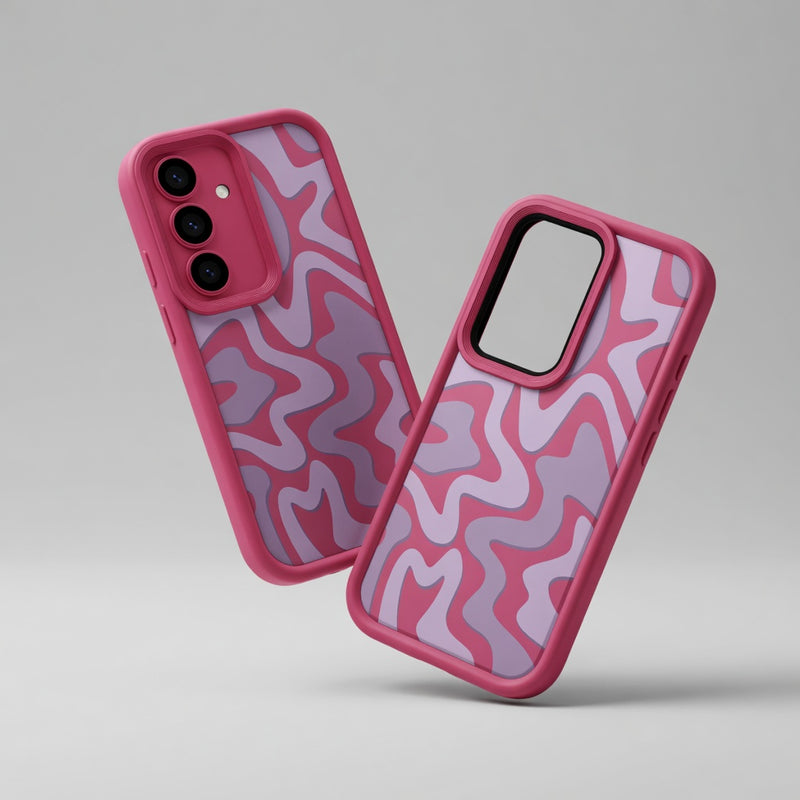 Galaxy Streifen Designer Hülle