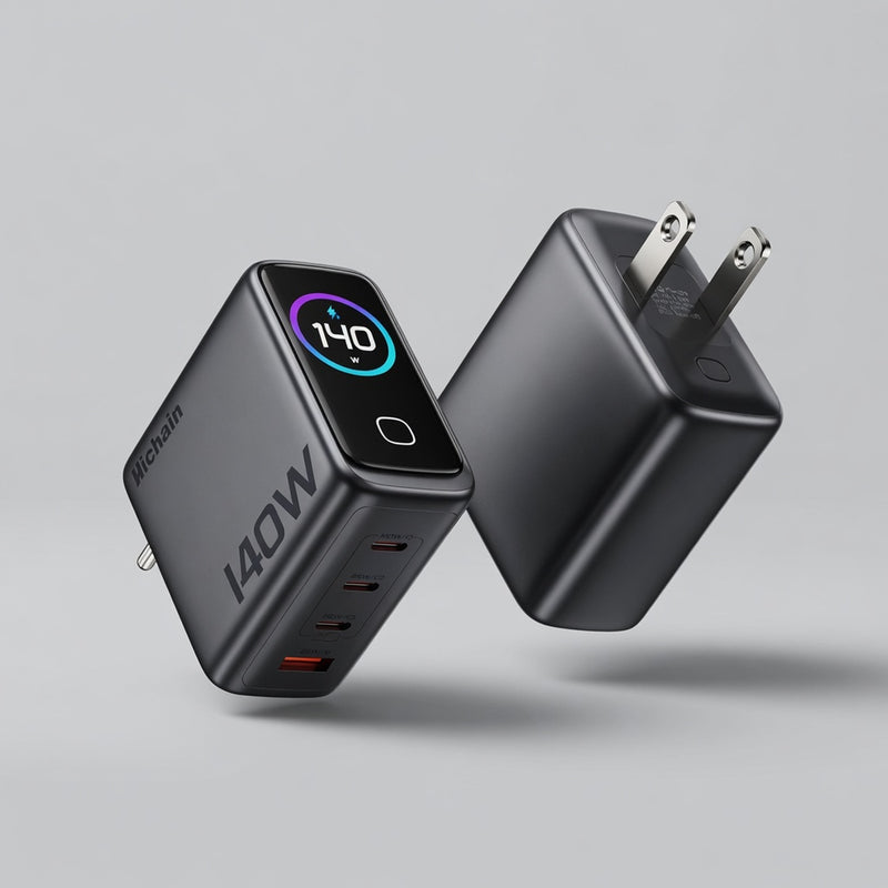 GaN 4-Port Reiseladegerät 140W PD 3.1