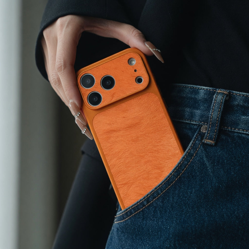 Samt Hülle mit Wärmeableitung – iPhone