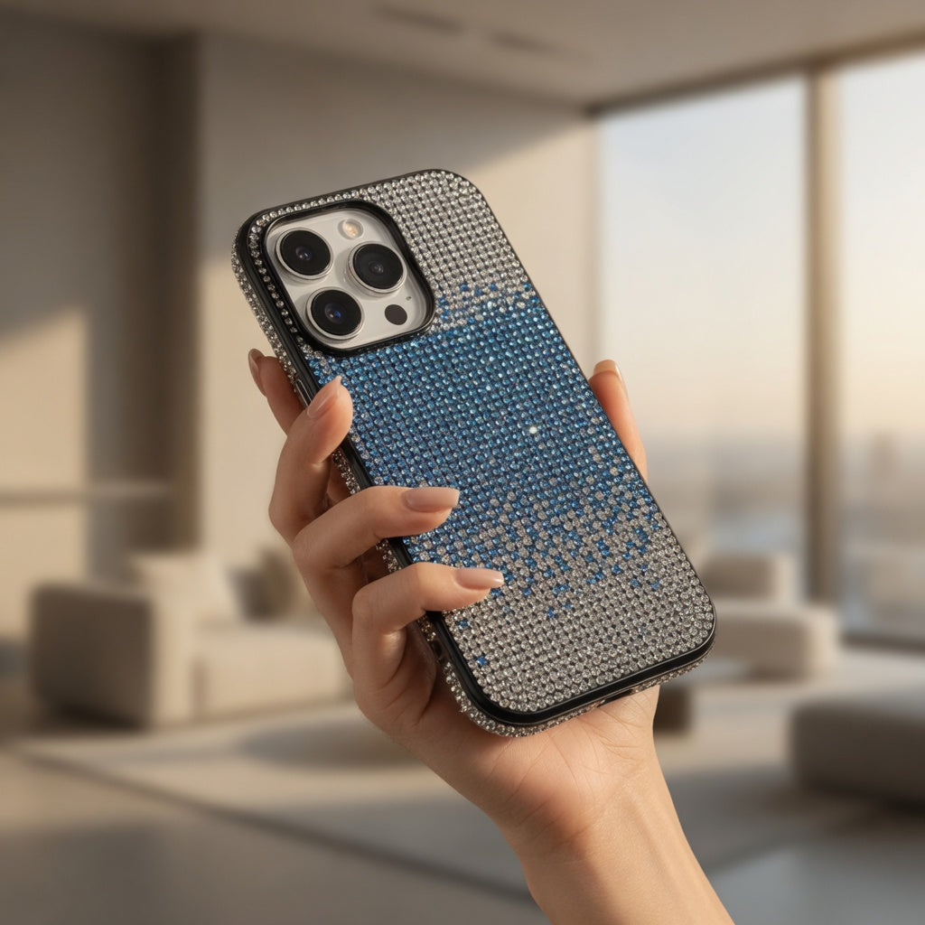 Diamant Bumper Hülle Glänzend – iPhone