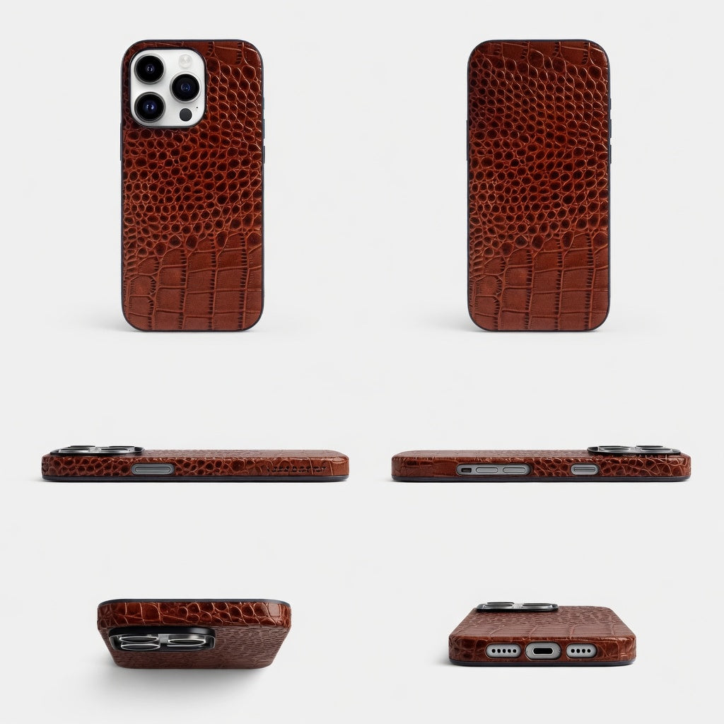 Echtleder Hülle 100% Rindsleder – iPhone
