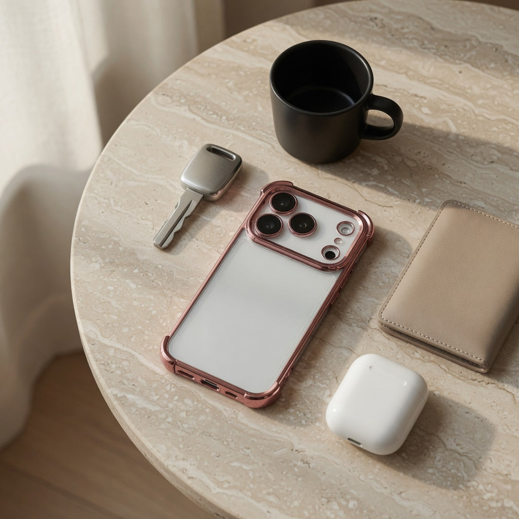 Puffer Clear Transparente Hülle Air-Cushion – iPhone