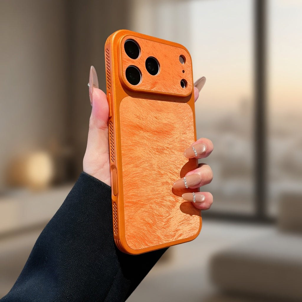 Samt Hülle mit Wärmeableitung – iPhone