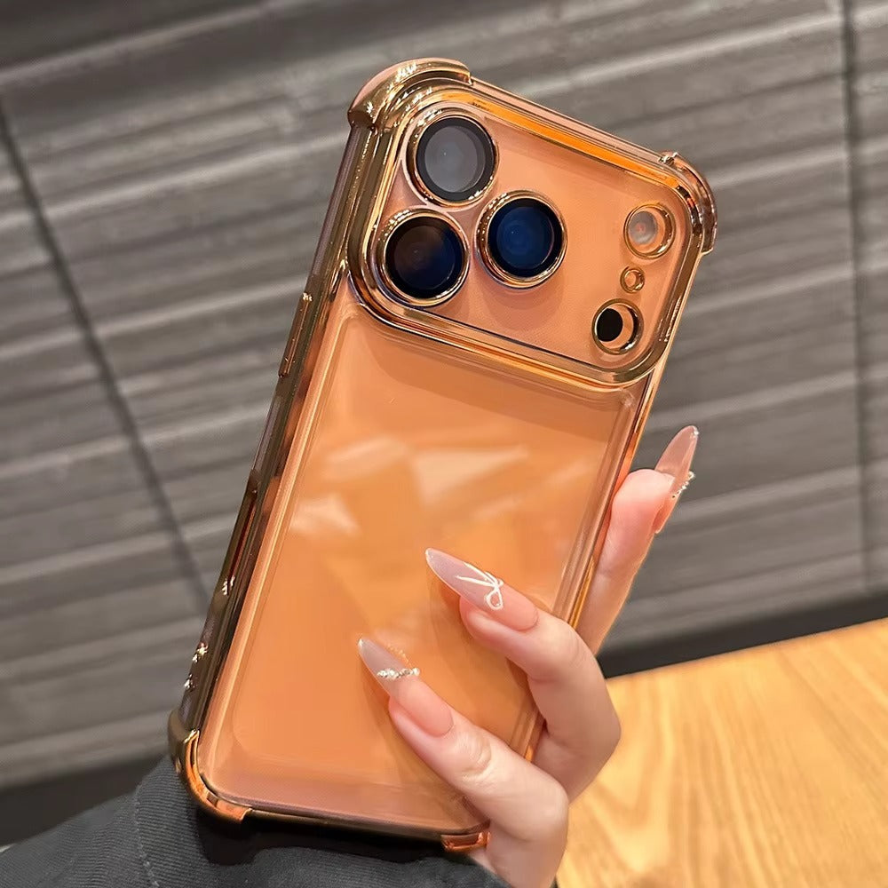 Puffer Clear Transparente Hülle Air-Cushion – iPhone