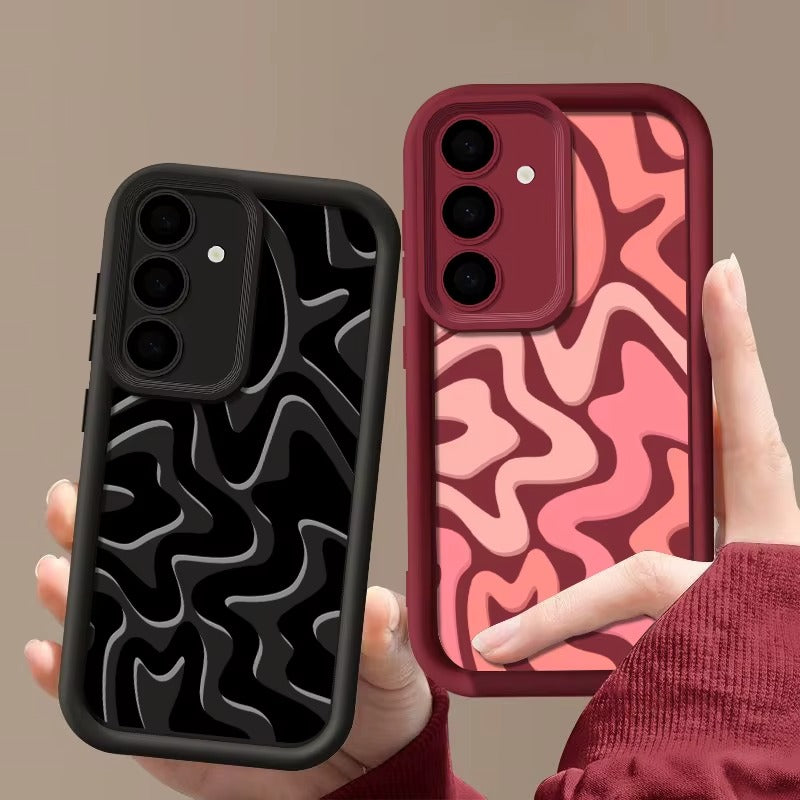 Galaxy Streifen Designer Hülle