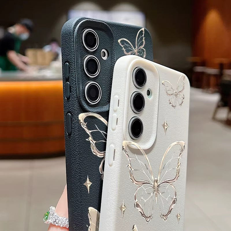 Galaxy Schmetterling Designer Hülle