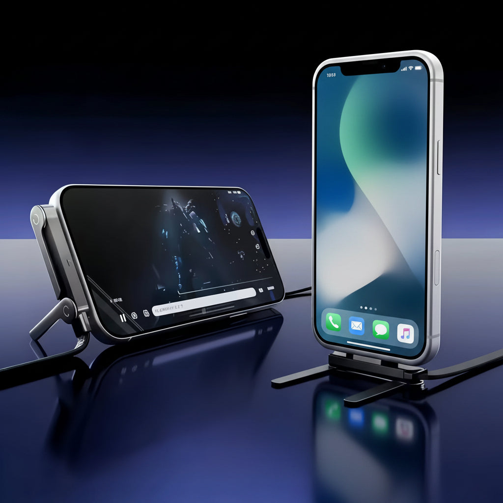 USB-C Faltkabel 240W mit Halter