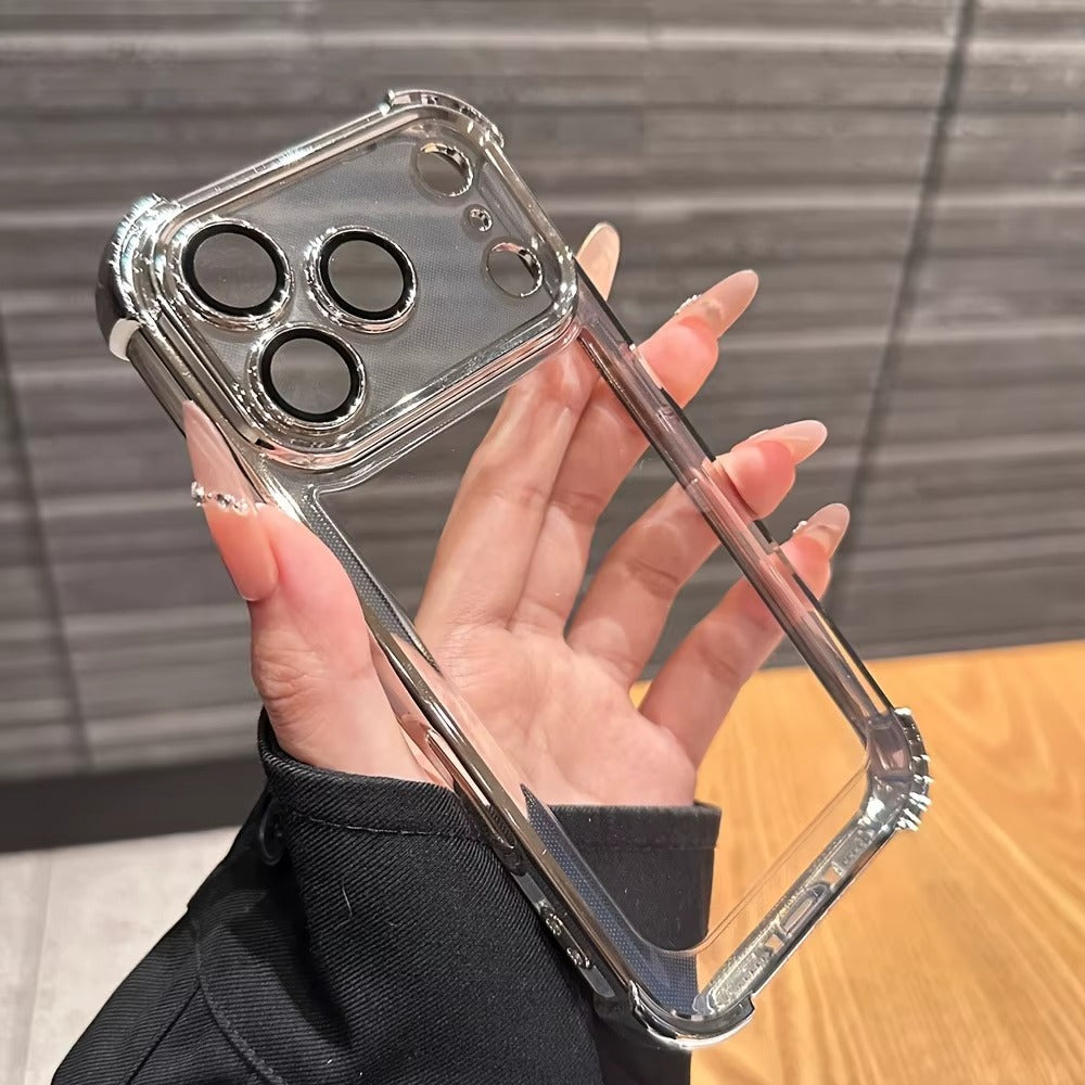 Puffer Clear Transparente Hülle Air-Cushion – iPhone