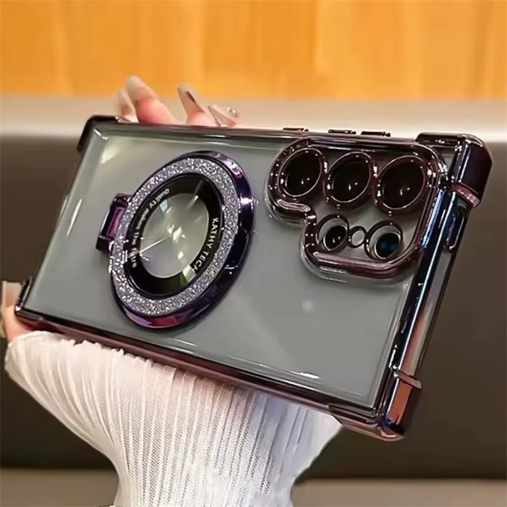 Galaxy MagSafe Hülle Galvanik mit Ständer