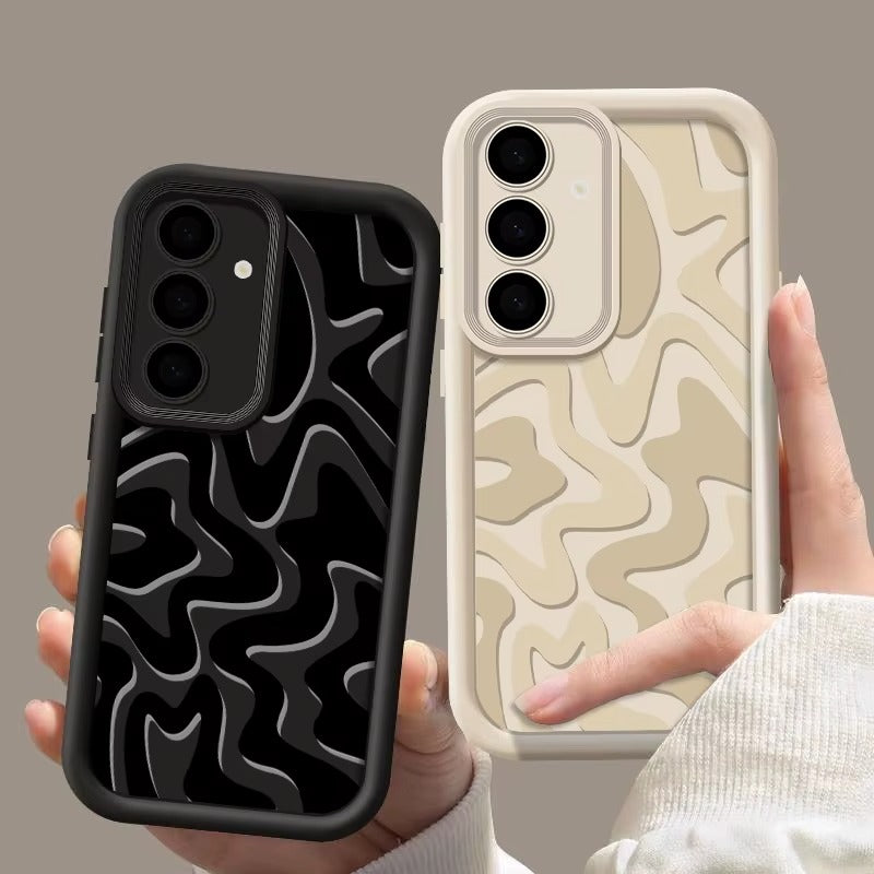 Galaxy Streifen Designer Hülle