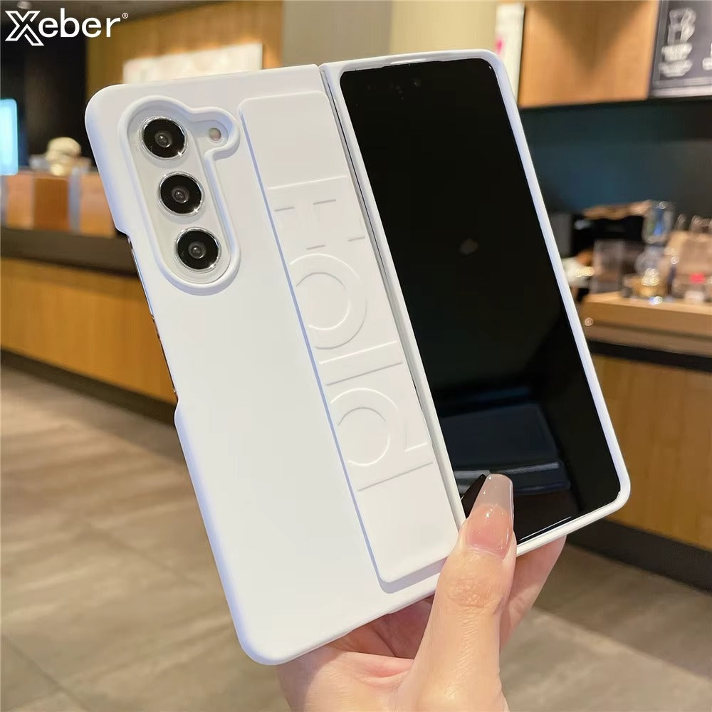 Galaxy Z Fold Silikon Hülle mit Handschlaufe