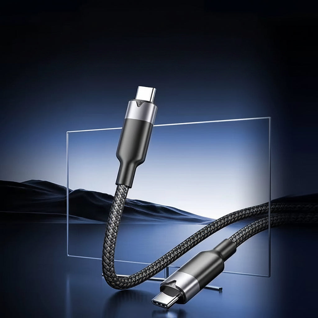 USB-C Datenkabel 100W 4K 60Hz – PD Schnellladen