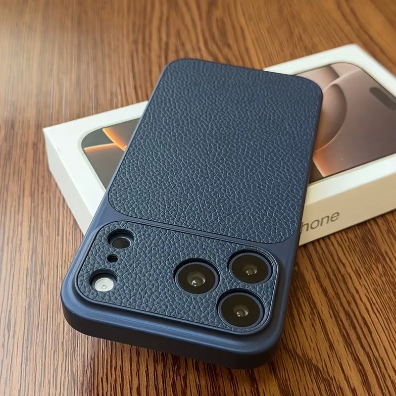Matte Leather Veganes Leder Hülle – iPhone