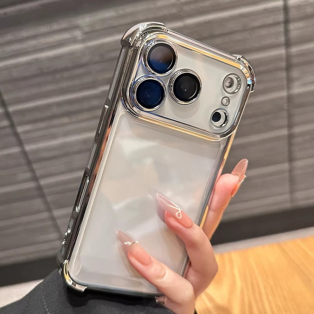Puffer Clear Transparente Hülle Air-Cushion – iPhone
