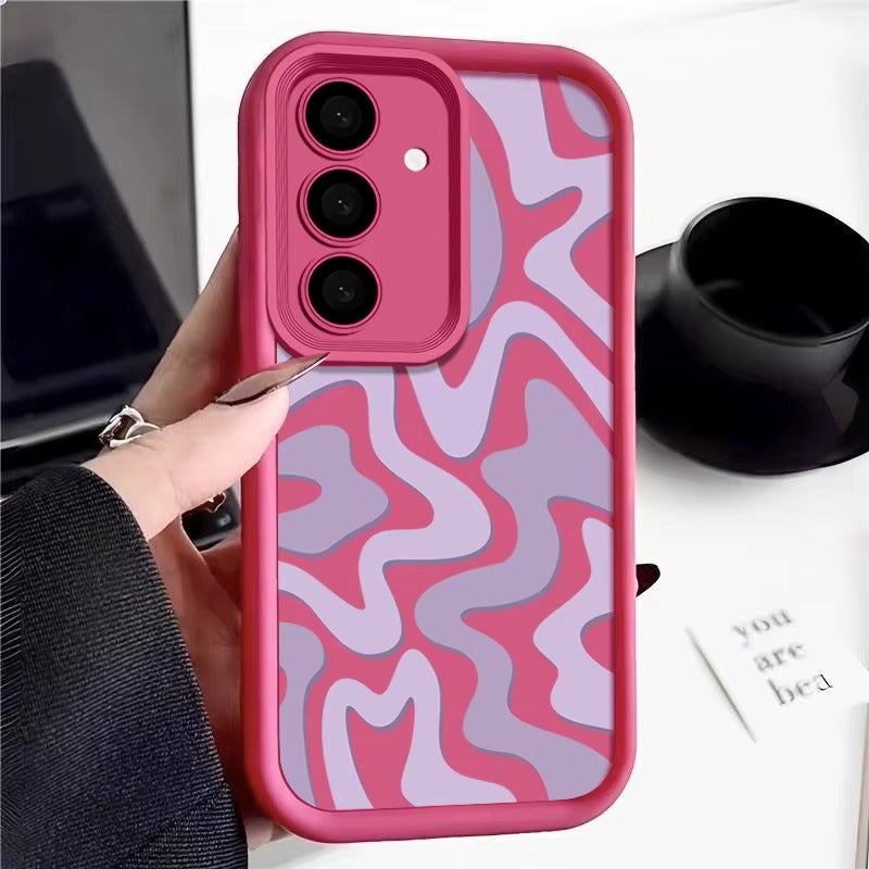 Galaxy Streifen Designer Hülle