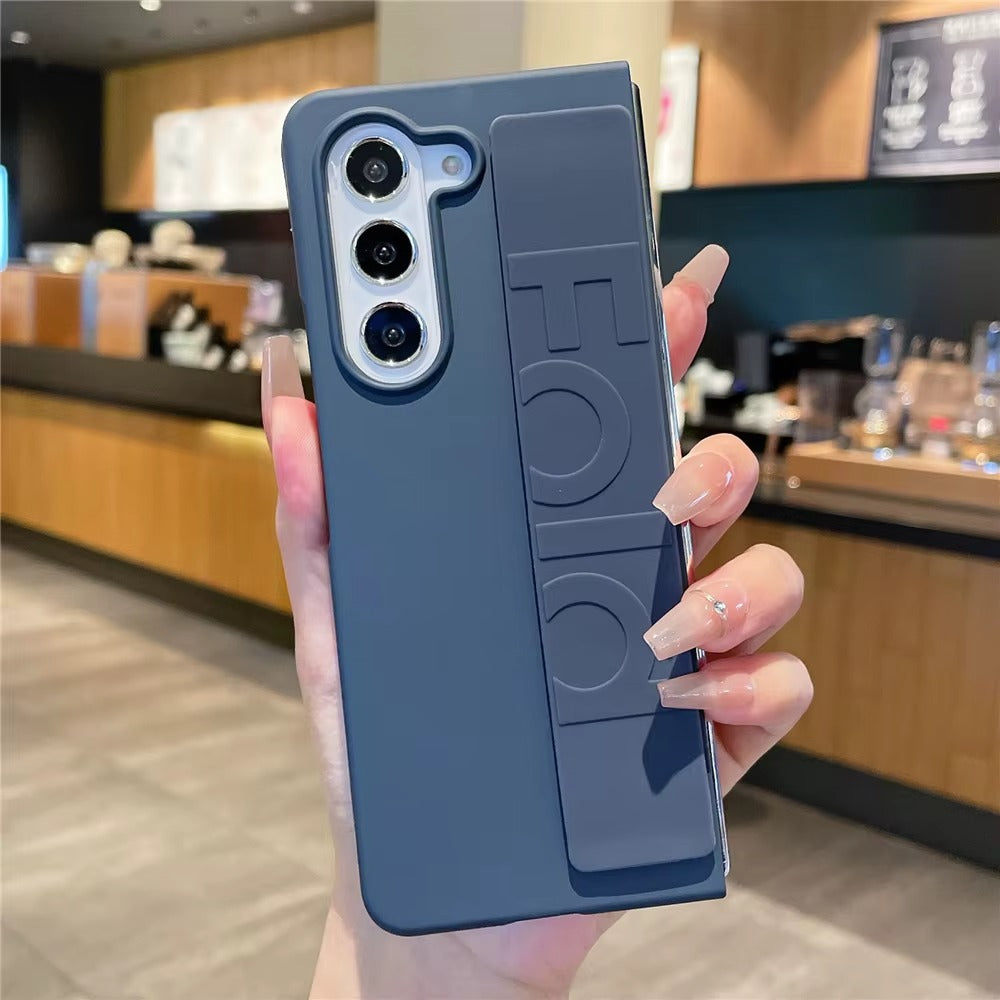 Galaxy Z Fold Silikon Hülle mit Handschlaufe