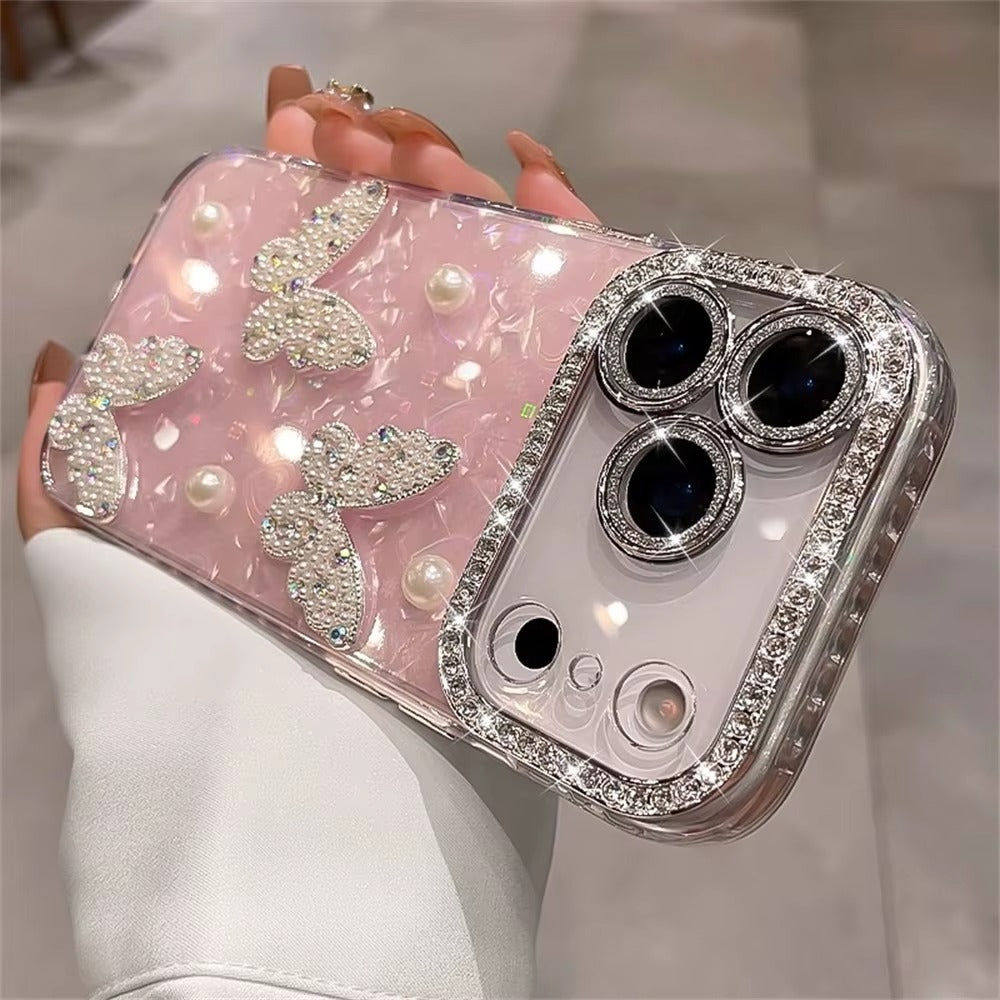 Schmetterling Diamant Hülle Strass – iPhone