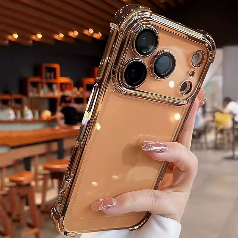 Puffer Clear Transparente Hülle Air-Cushion – iPhone