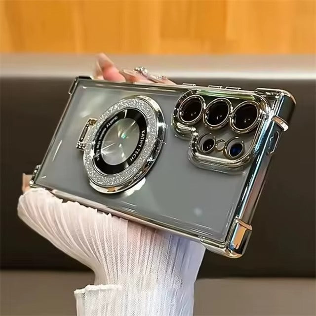 Galaxy MagSafe Hülle Galvanik mit Ständer