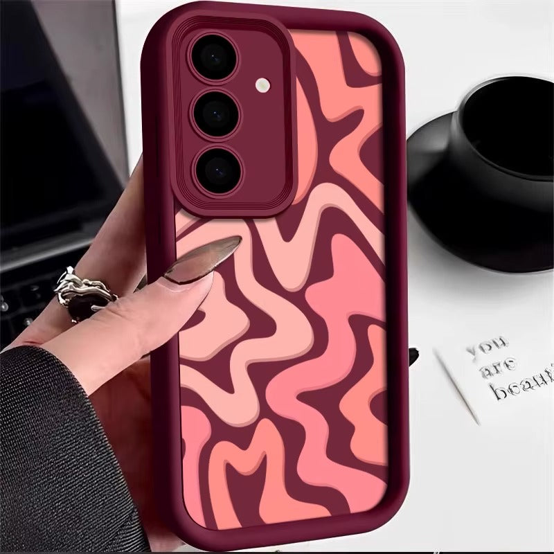 Galaxy Streifen Designer Hülle