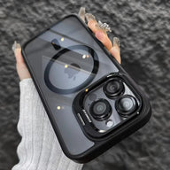 MagSafe Hülle mit Ständer Glas-Look – iPhone