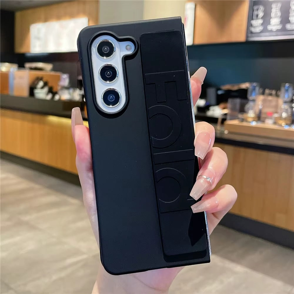 Galaxy Z Fold Silikon Hülle mit Handschlaufe